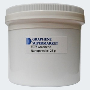 Graphene Nanopowder: AO-2: 8nm Flakes- 25g