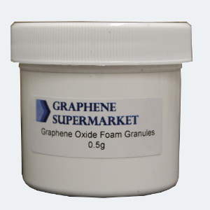 Graphene Oxide Foam Granules (0.5g)